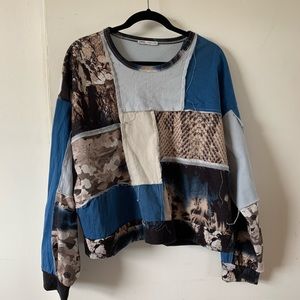 Zara Patchwork Sweater